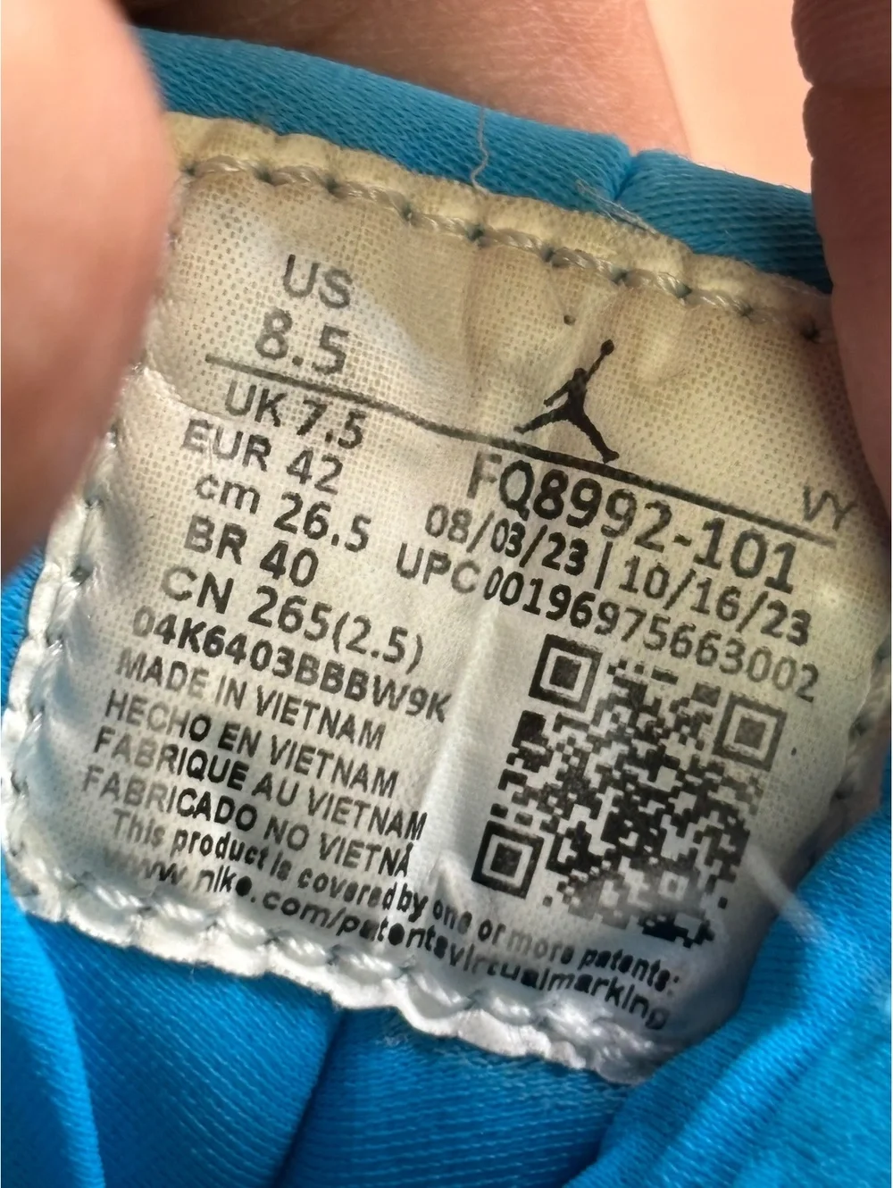 Air Jordan 9 powder blue 2024